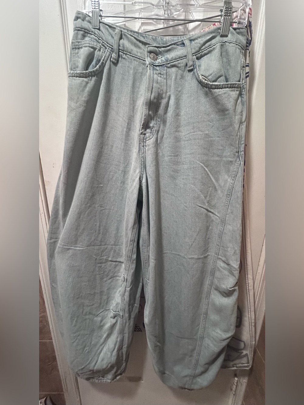 FREE PEOPLE We The Free Westward Demi Jeans Size 30R - Picture 3 of 14